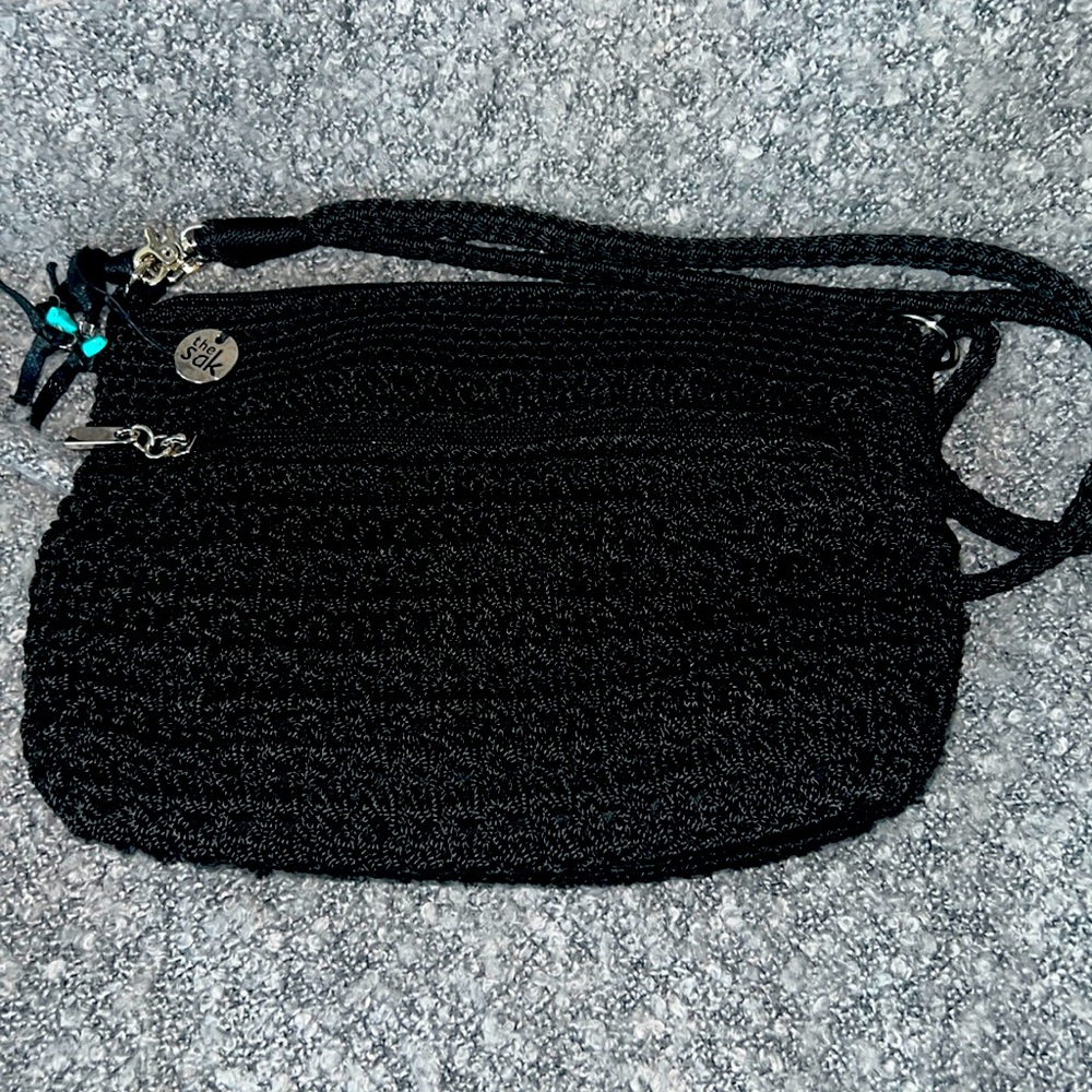 Black purse The Sak with straps